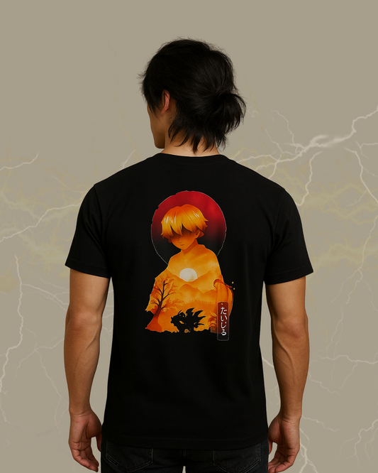 Zenitsu Black T-shirt