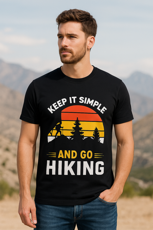 Round Neck Hiking T-shirt